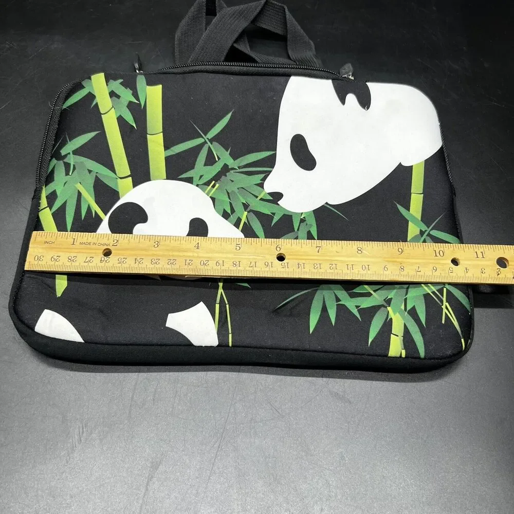 Tablet Neoprene Panda Sleeve Pouch Zip Case Carry Bag For 10